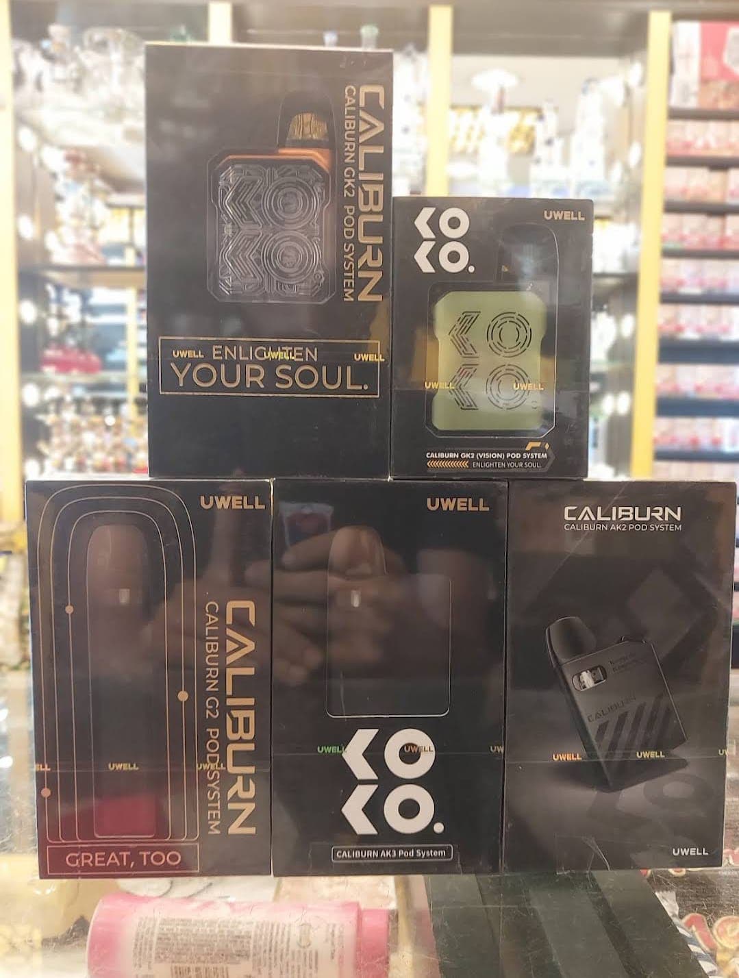 Uwell Caliburn Pod Systems Collection